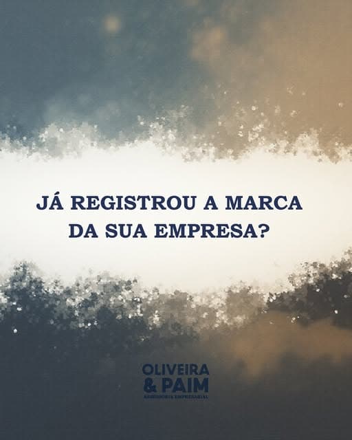 Publicação da Oliveira & Paim sobre registro de marca